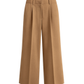 Camel Wool Trousers -  Clayvell Pants