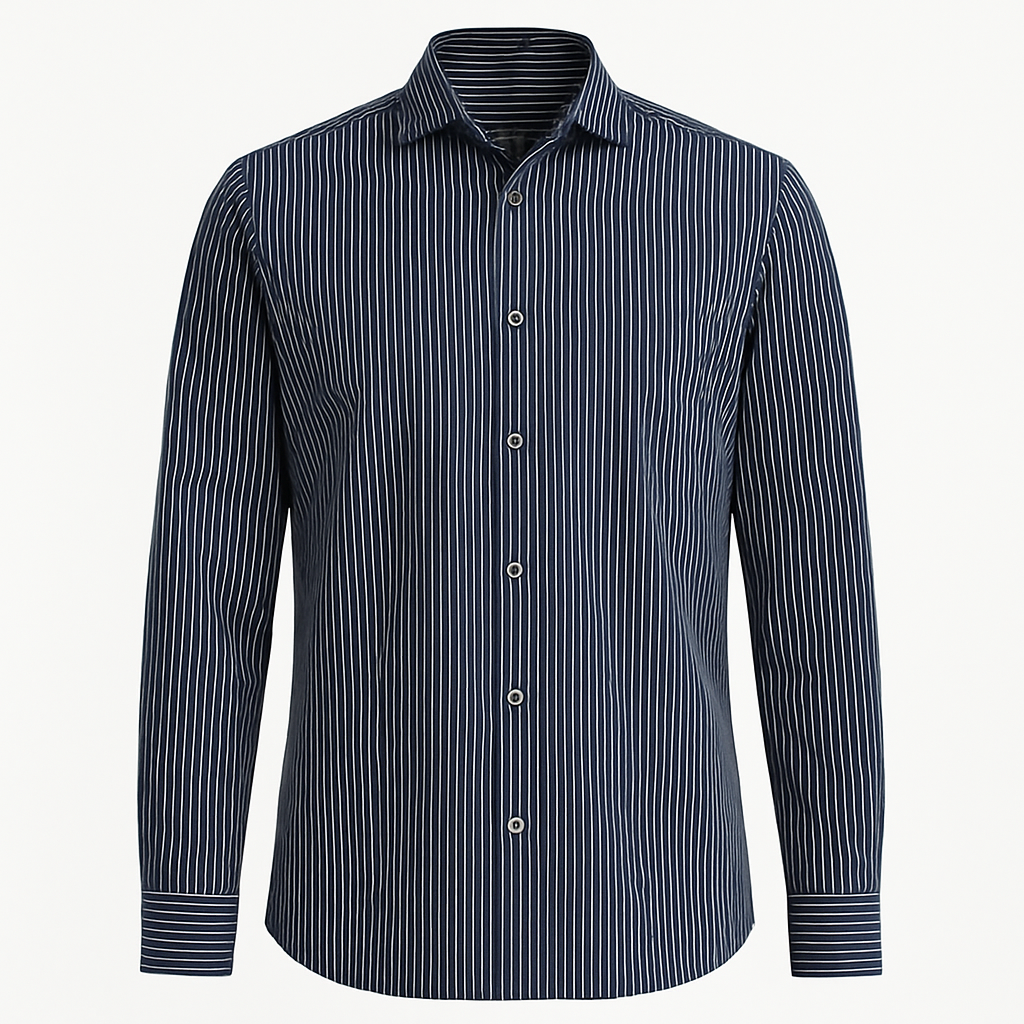 Classic Pinstripe Shirt -  Clayvell Shirts
