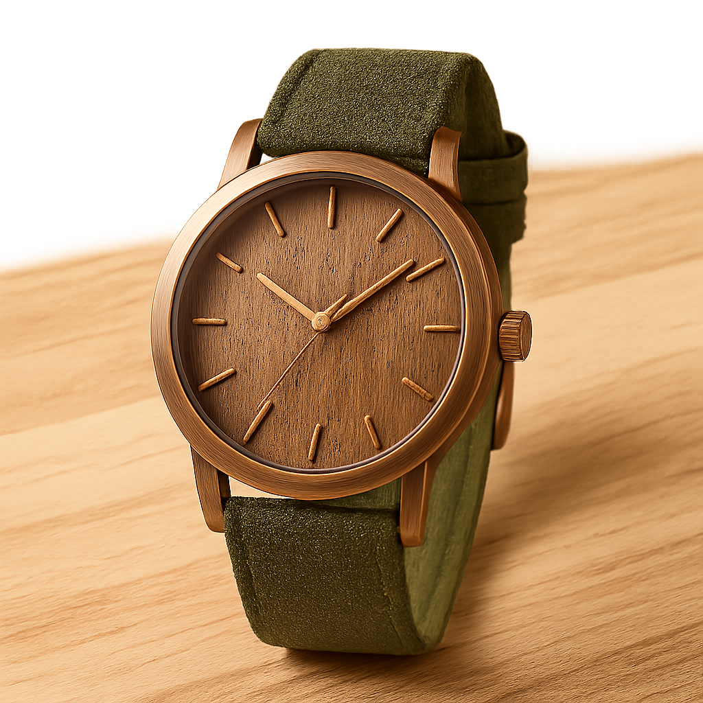 Copper Oak Watch -  Clayvell Watches