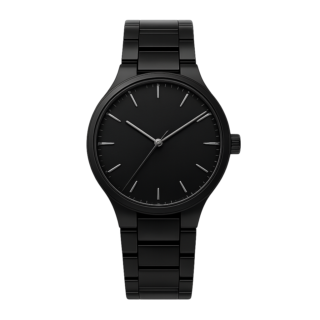 Ebony Ceramic Watch -  Clayvell Watches